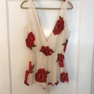 Winston White Floral Romper